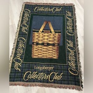1999 Longaberger Collector’s Club Throw